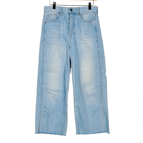 💙 VERONICA BEARD Taylor- Relaxed Wide Leg High Rise Jeans | Size 27 - Picture 4 of 12